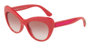 Image of Dolce&amp;Gabbana DG6110 Single Vision Prescription Sunglasses DG6110-30978D-52 - Lens Diameter 52 mm, Frame Color Fuxia