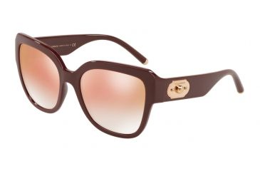 Image of Dolce&amp;Gabbana DG6118 Progressive Prescription Sunglasses DG6118-30916F-56 - Lens Diameter 56 mm, Frame Color Bordeaux