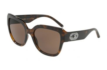 Image of Dolce&amp;Gabbana DG6118 Progressive Prescription Sunglasses DG6118-502-73-56 - Lens Diameter 56 mm, Frame Color Havana