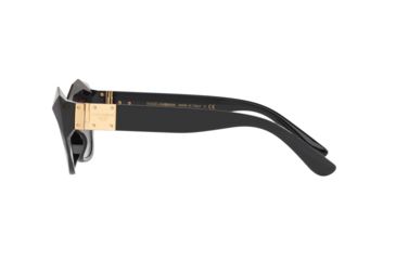 Image of Dolce&amp;Gabbana DG6123 Progressive Prescription Sunglasses, 54mm, Black, DG6123-501-8G-54-PRO