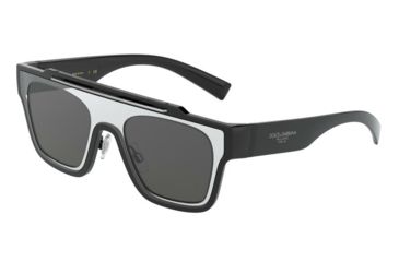 Image of Dolce&amp;Gabbana DG6125 Sunglasses 501/87-35 - , Grey Lenses