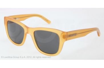 Image of Dolce&amp;Gabbana DOMENICO DG4177 Sunglasses 652/87-52 - Honey Frame, Grey Lenses