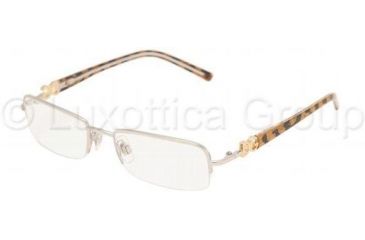 Image of Dolce&amp;Gabbana Eyeglasses DG1145 with Lined Bifocal Rx Prescription Lenses 228-4917 - Silver+total Animal P 