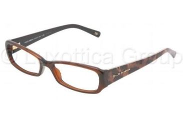Image of Dolce&amp;Gabbana Eyeglasses DG3085 with Rx Prescription Lenses 1830-5116 - Brown 
