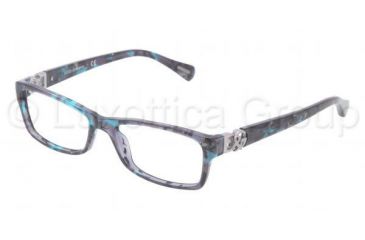 Image of Dolce&amp;Gabbana ICONIC LOGO DG3147P Bifocal Prescription Eyeglasses 2551-5116 - Blue Marble Frame, Clear Lenses