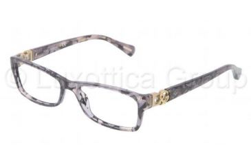 Image of Dolce&amp;Gabbana ICONIC LOGO DG3147P Bifocal Prescription Eyeglasses 2654-5116 - Grey Marble Frame