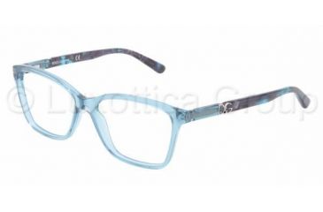 Image of Dolce&amp;Gabbana ICONIC LOGO DG3153P Eyeglass Frames 2691-5415 - Azure Frame