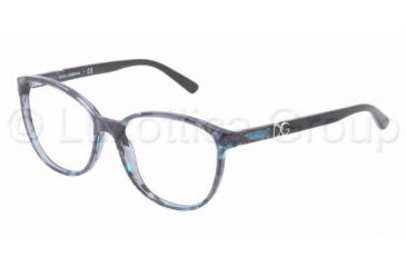Image of Dolce&amp;Gabbana ICONIC LOGO DG3154P Progressive Prescription Eyeglasses 2689-5216 - Dark Steel Frame