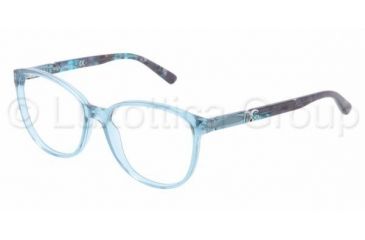 Image of Dolce&amp;Gabbana ICONIC LOGO DG3154P Progressive Prescription Eyeglasses 2691-5216 - Dark Steel Frame