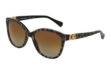 Image of Dolce&amp;Gabbana ICONIC LOGO DG4162P Progressive Prescription Sunglasses DG4162P-1995T5-56 - Lens Diameter 56 mm, Lens Diameter 56 mm, Frame Color Animalier