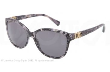 Image of Dolce&amp;Gabbana ICONIC LOGO DG4162P Progressive Prescription Sunglasses DG4162P-265481-56 - Lens Diameter 56 mm, Lens Diameter 56 mm, Frame Color Grey Marble
