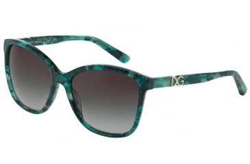 Image of Dolce&amp;Gabbana ICONIC LOGO DG4170PM Bifocal Prescription Sunglasses DG4170PM-29118G-57 - Lens Diameter 57 mm, Frame Color Green Marble