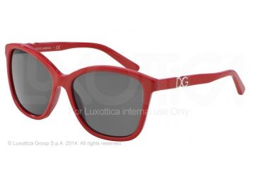 Image of Dolce&amp;Gabbana ICONIC LOGO DG4170PM Bifocal Prescription Sunglasses DG4170PM-588-87-57 - Lens Diameter 57 mm, Frame Color Red
