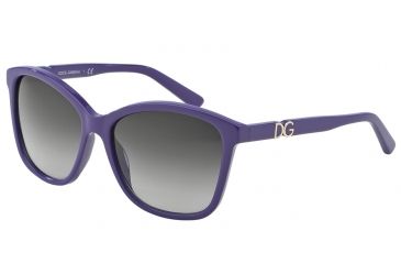 Image of Dolce&amp;Gabbana ICONIC LOGO DG4170PM Bifocal Prescription Sunglasses DG4170PM-634-8G-57 - Lens Diameter 57 mm, Frame Color Violet