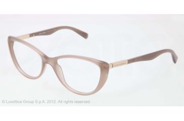 Image of Dolce&amp;Gabbana LIPSTICK DG3155 Eyeglass Frames 2679-52 - Opal Taupe Frame, Demo Lens Lenses