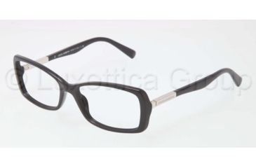 Image of Dolce&amp;Gabbana LIPSTICK DG3156 Progressive Prescription Eyeglasses 501-5116 - Black Frame
