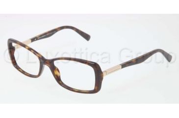 Image of Dolce&amp;Gabbana LIPSTICK DG3156 Progressive Prescription Eyeglasses 502-5116 - Havana Frame