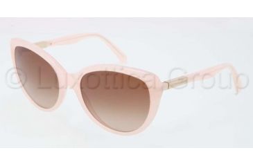 Image of Dolce&amp;Gabbana LIPSTICK DG4175 Single Vision Prescription Sunglasses DG4175-269713-5719 - Lens Diameter 57 mm, Frame Color Opal Pink