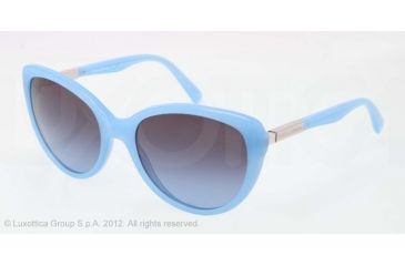 Image of Dolce&amp;Gabbana LIPSTICK DG4175 Single Vision Prescription Sunglasses DG4175-26988F-57 - Lens Diameter 57 mm, Lens Diameter 57 mm, Frame Color Opal Azure