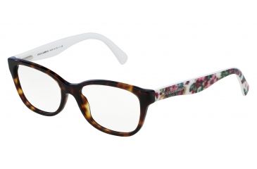 Image of Dolce&amp;Gabbana MATT SILK DG3136 Prescription Eyeglasses 2783-55 - Havna Frame