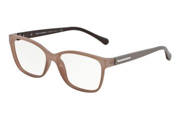 Image of Dolce&amp;Gabbana OVER-MOLDED RUBBER DG5008 Bifocal Prescription Eyeglasses 2815-54 - Turtledove Rubber Demi Trasp Frame