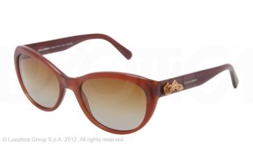 Image of Dolce&amp;Gabbana SICILIAN BAROQUE DG4160 Prescription Sunglasses DG4160-2682T5-54 - Lens Diameter 54 mm, Lens Diameter 54 mm, Frame Color Opal Caramel