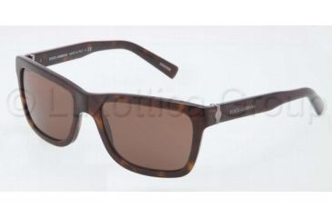 Image of Dolce&amp;Gabbana SICILIAN HINGE DG4161 Progressive Prescription Sunglasses DG4161-502-73-5718 - Lens Diameter 57 mm, Frame Color Havana