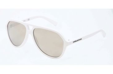 Image of Dolce&Gabbana STRIPES DG4201 Single Vision Prescription Sunglasses DG4201-508-6G-52 - Lens Diameter 52 mm, Lens Diameter 52 mm, Frame Color Matte White
