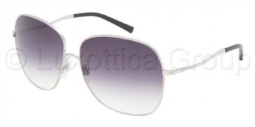 Image of Dolce&amp;Gabbana Sunglasses DG2058 05/8G-6013 - Silver Gray Gradient
