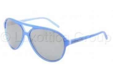 Image of Dolce&amp;Gabbana DG4016 Sunglasses with No-Line Progressive Rx Prescription Lenses DG4016-19406G-6113 - Lens Diameter: 61 mm, Frame Color: Top Blue