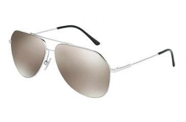 Image of Dolce&amp;Gabbana THIN&amp;ELEGANT DG2129 Bifocal Prescription Sunglasses DG2129-05-6G-62 - Lens Diameter 62 mm, Lens Diameter 62 mm, Frame Color Silver