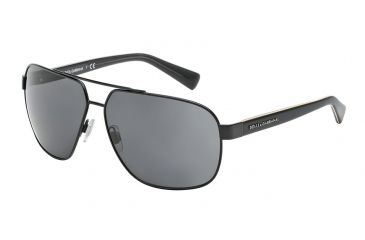 Image of Dolce&amp;Gabbana URBAN DG2140 Single Vision Prescription Sunglasses DG2140-124887-63 - Lens Diameter 63 mm, Frame Color Black