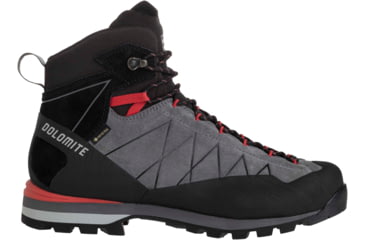 Image of Dolomite Crodarossa HI GTX Shoes - Mens, Gunmetal Grey/Fiery Red, 9.5, 2892411227015-9.5