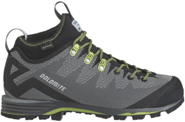 Image of Dolomite Veloce GTX Shoes - Mens, Pewter Grey/Green Shoot, 10.5M/11.5W, 2695231143017-10.5M/11.5W