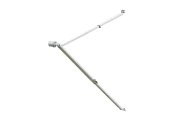 Image of DOMETIC Sunchaser Awning Hardware, Polar White, Short, 8271000.402B