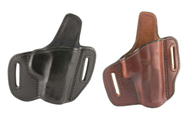 Image of Don Hume H721 Open Top Conceal Carry Holster, Black, Saddle Brown