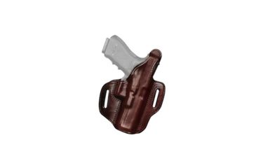 Image of Don Hume H721 Open Top Conceal Carry Holster, SW MP Compact .40 Cal. 3.5 in Bl, Left Hand, Saddle Brown, J335776L