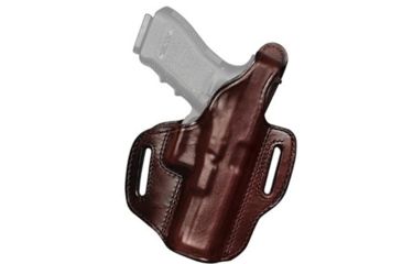 Image of USED Don Hume H721 Belt w/ Thumb Break Holster, Glock 20, Left Hand, Plain, Saddle Brown, J335601L, EDEMO1, Condition Fair, Other