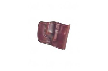 Image of Don Hume Medium Revolver Right Hand Leather Slide Holster, Brown, DHJ968550R