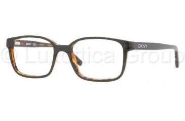 Image of DKNY DY4608 Bifocal Prescription Eyeglasses 3428-5217 - Black/Havana 