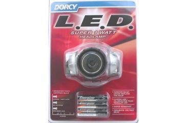 Image of Dorcy 1 Watt- 3AAA LED Headlamp w/ Batteries 41-2101