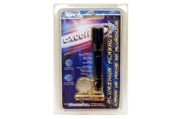 Image of Dorcy 1AAA Aluminum Keychain Light w/ Battery, Black, 46-4001