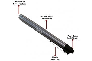 Image of Dorcy 2AAA LED Pen Light w/ Battery, Case of 6, 41-1218-CS
