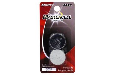 Image of Dorcy Mastercell Size 2025 Lithium Coin Cell Batteries, 2-Pack, NA battery, 41-4101