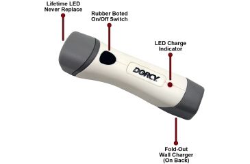 Image of Dorcy 5mm LED Rechargeable Lantern 41-1045