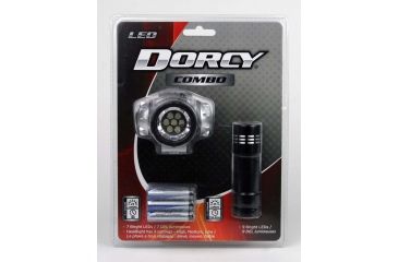 Image of Dorcy 7-LED Headlight and 9-LED Flashlight Combo 41-3247