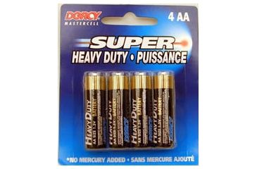 Image of Dorcy AA Mastercell Heavy Duty Batteries - 4 Per Card 41-1515