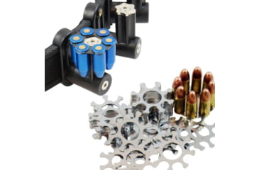 Image of Double-Alpha Academy Combo: 6x Magnetic 8-Shot 9mm Moon Clip Holder and 10x Stainless Steel Moon Clip, 1288