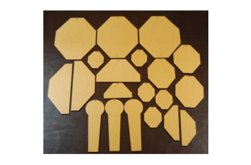 Image of Double-Alpha Academy DAA Dry-Fire Target Set Classic-IPSC, 776