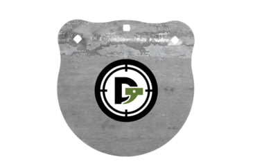 Image of Double Tap Industries 3/8in AR500 Steel Gongs, 12in, Raw, G1200-R